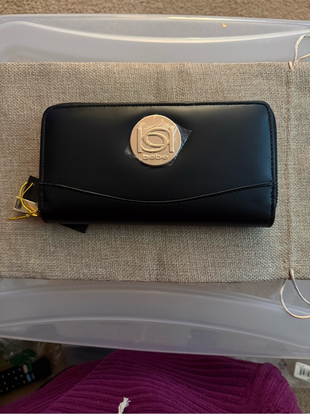 bebe Navy Blue Wallet - Picture 2 of 7